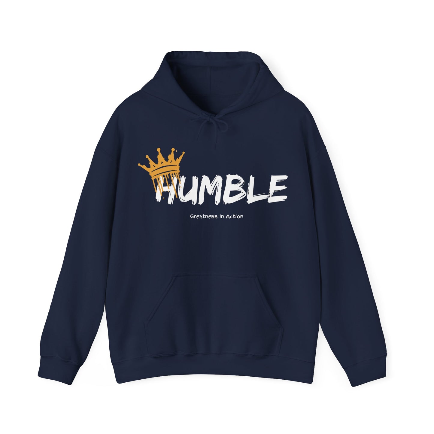 Humble King Hoodie - Unisex Heavy Blend™ Sweatshirt for Inspiration and Motivation