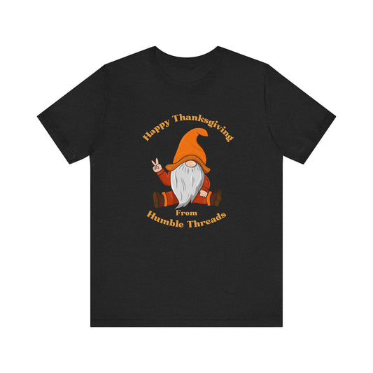 Thanksgiving Gnome Unisex Jersey Tee - Humble Threads