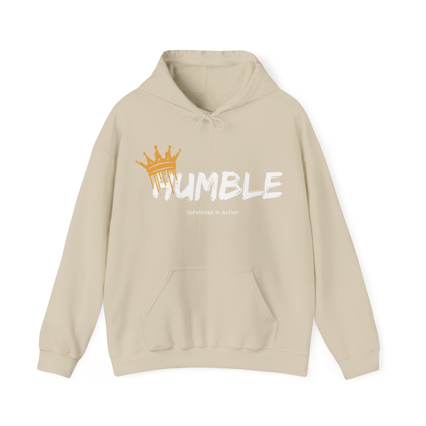 Humble King Hoodie - Unisex Heavy Blend™ Sweatshirt for Inspiration and Motivation