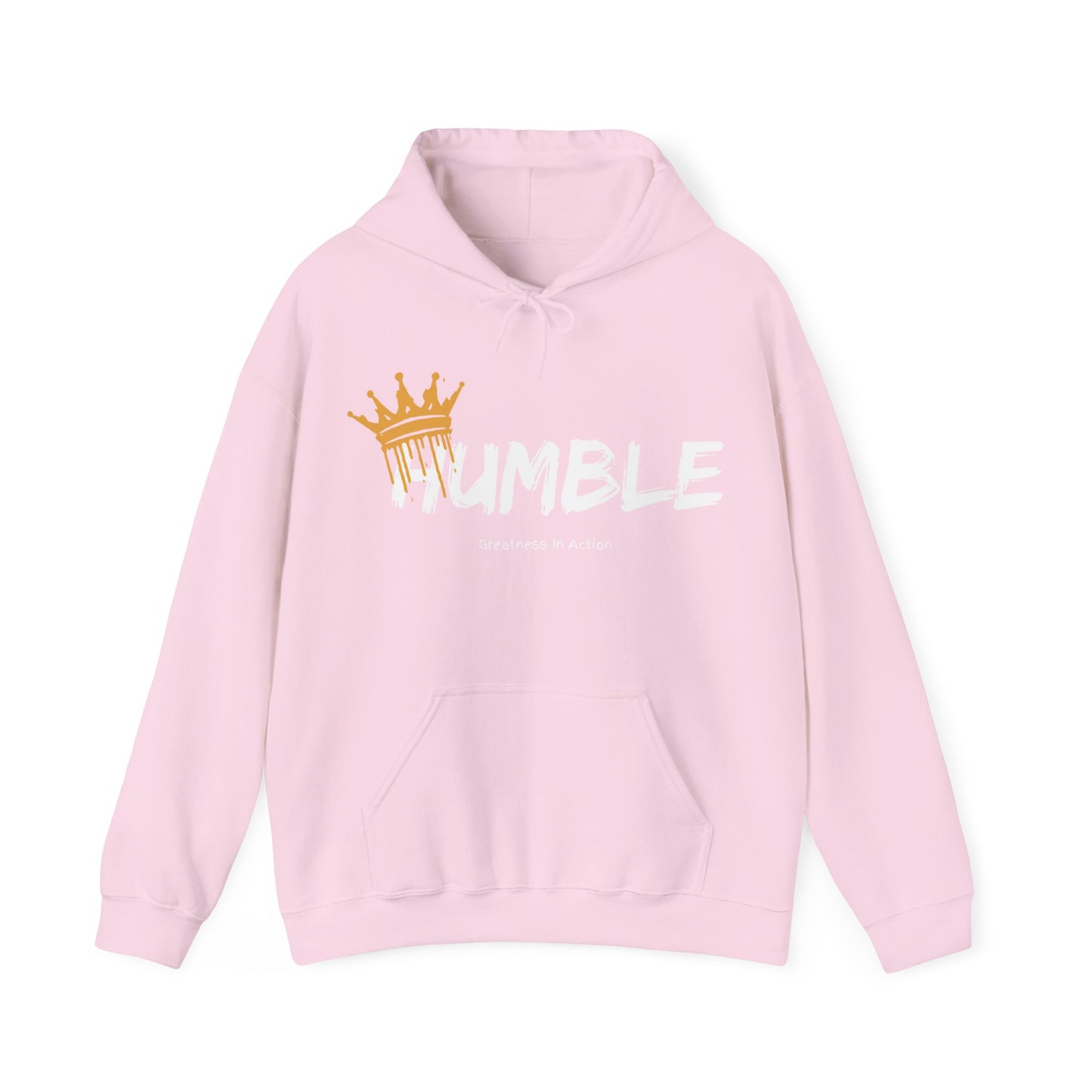 Humble King Hoodie - Unisex Heavy Blend™ Sweatshirt for Inspiration and Motivation